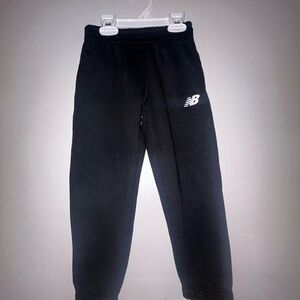 New Balance Kids Charcoal Joggers